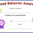 birth certificate maker printable good behaviour certificate template