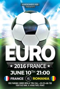 birthday party flyer euro soccer flyer template awesomeflyer com