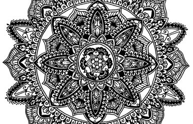 black and white abstract drawings hand drawn mandala by welshpixie dkqpae