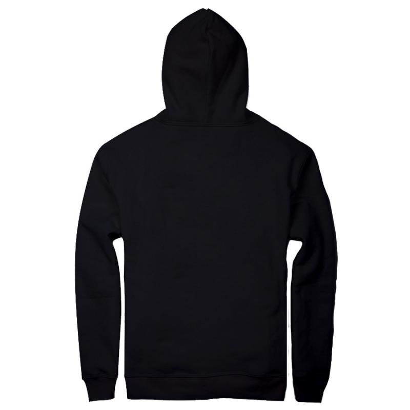 black hoodie template