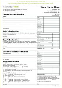 blank auto bill of sale used car sale purchase invoice a set pad book