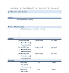 blank basic resume templates blanksamble