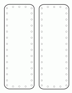 blank bookmark template bookmark