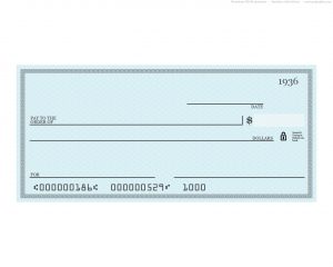 blank check template blank blue check