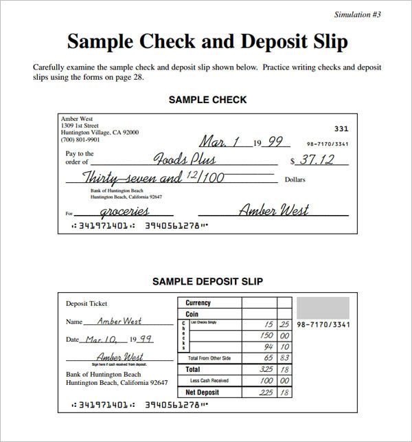 blank checks pdf