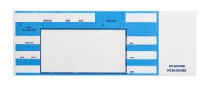 blank coupon template free blue concert ticket blank performance isolated white background