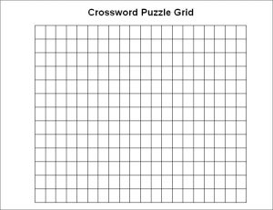 blank crossword puzzle blank crossword template free