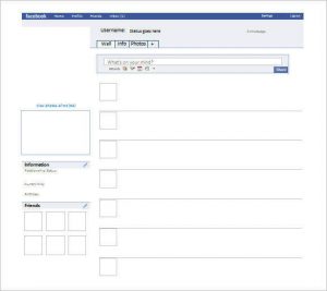 blank facebook page blank facebook page template word doc download