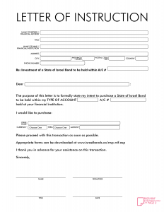 blank financial statement letter of instruction template ulwdtb