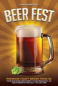 blank flyer templates beer fest flyer template awesomeflyer com