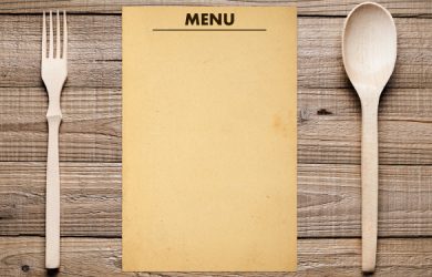 blank menu template simple blank menu template
