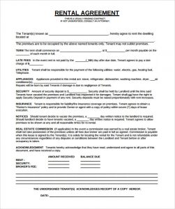 blank money template sample rental agreement template