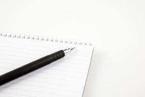 blank notebook paper lined paper bwb