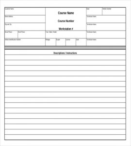 blank order form blank repair order form free download