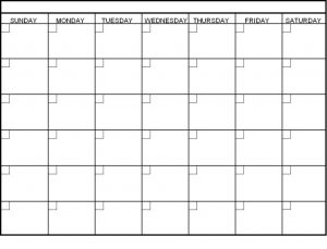 blank schedule template blank calendar template e