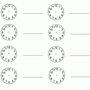 blank time sheet blank clock face worksheet