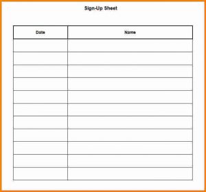 blank unit circle pdf printable sign up sheet sign up sheet template printable