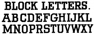 block lettering font rossfgeorge speedballbook blockletters