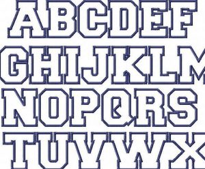 block letters style free block letter font letter format