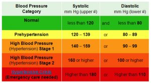 blood pressure record charts chart showing blood pressure types consisting systolic and diastolic