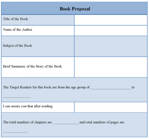 book proposal template bookproposaltemplate