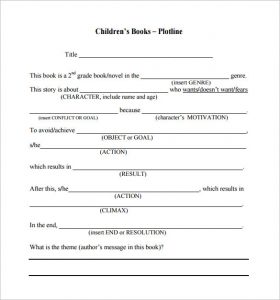 book proposal template childrens book proposal pdf download