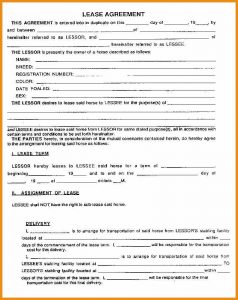 booth rental agreement rental agreement forms printable lease agreement template form