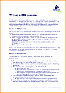 budget proposal sample format of a tender proposal example of a tender proposal
