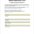 budget proposal template stipend application form