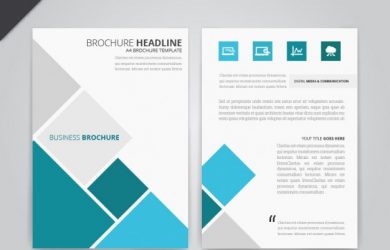 business brochure templates business brochure with squares