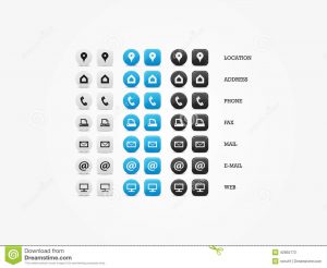 business card icons business card icons vector