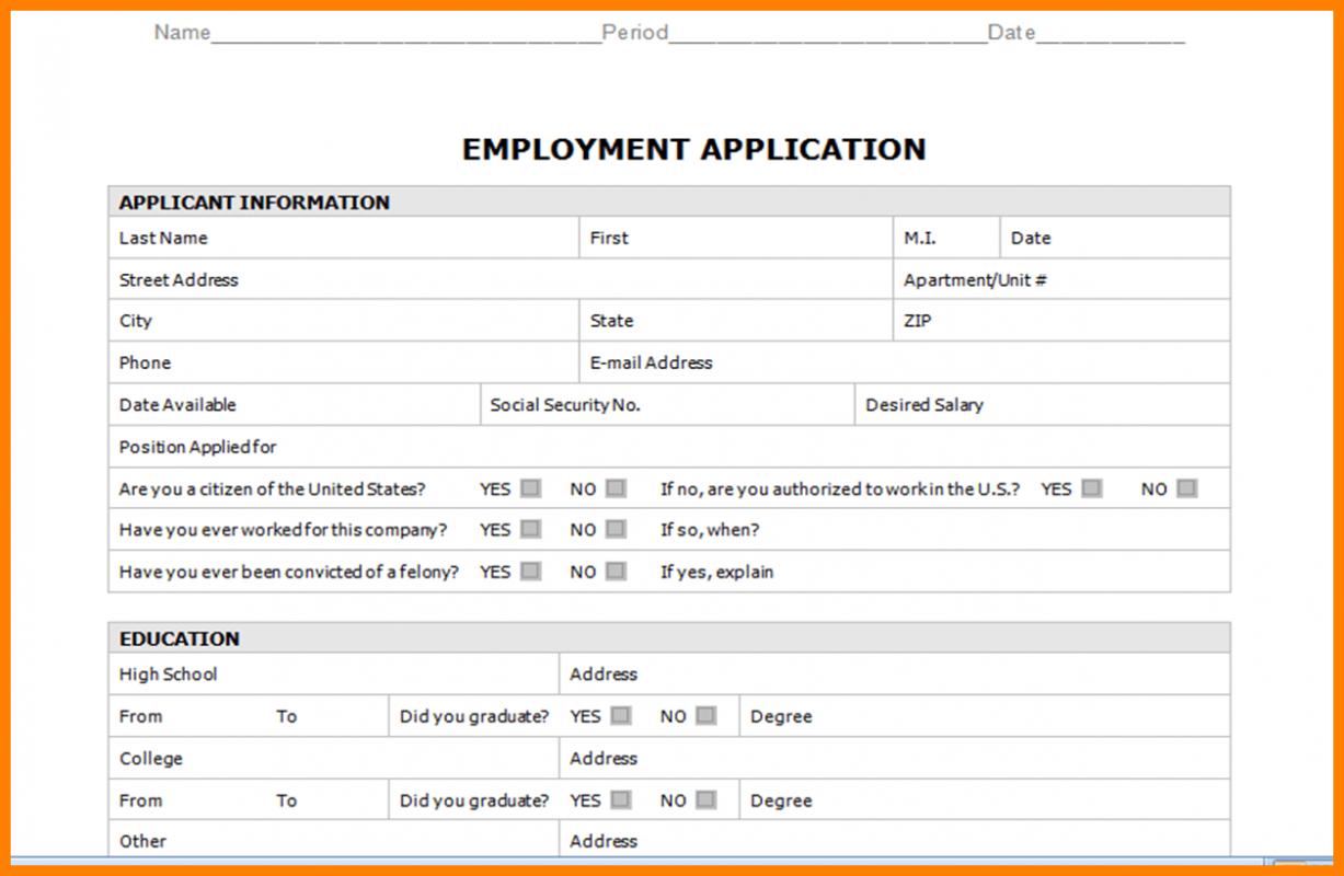 business credit application template