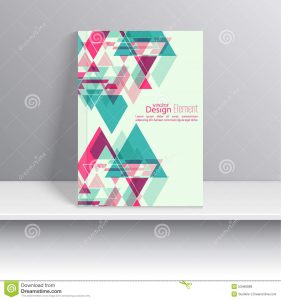 business envelope design magazine cover triangles creative abstract triangle pattern polygonal mosaic background book leaflet cd design