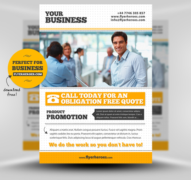 business flyer templates free