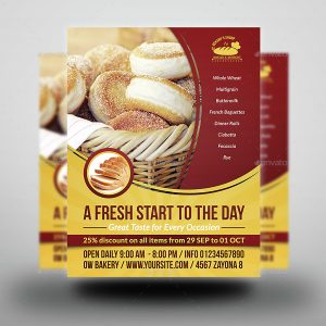 business letter format template bakery flyer template
