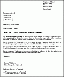 business letter layout business letter format