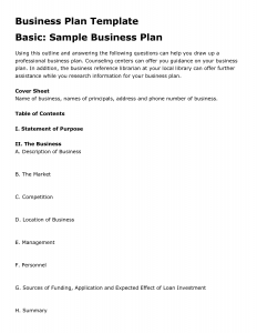 business letter template word simple business plan template free basic business plan template capinpt dyugzw