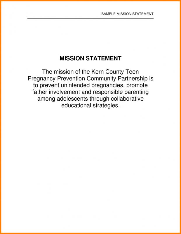 business mission statement examples