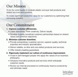 business mission statement examples rblmission