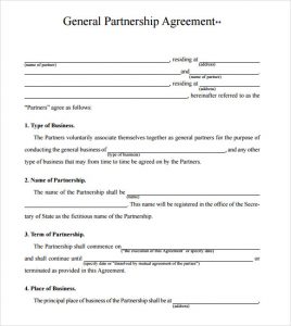 business partnership agreement template business partnership agreement form
