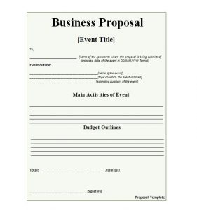 business proposal template business proposal 10