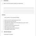 business report format student business report template