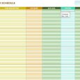 calendar schedule template free weekly schedule templates for excel smartsheet gallery