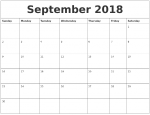 calendar schedule template september calendar full weekday