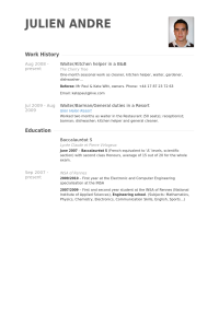 call center resume sample waiterkitchenhelperinabbresume example