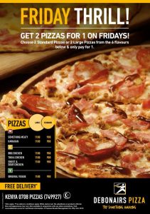 can food drive flyer debonairs pizza kenya menus a flyer proof page e