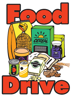 can food drive flyer