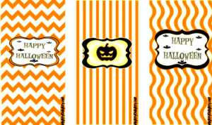 candy bar wrapper template mini candy bar wrappers orange halloween