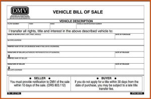 car bill of sale pdf vehicle bill of sale pdf oregon vehicle bill of sale form