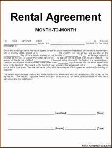 car rental agreement house rental contract rental agreement template